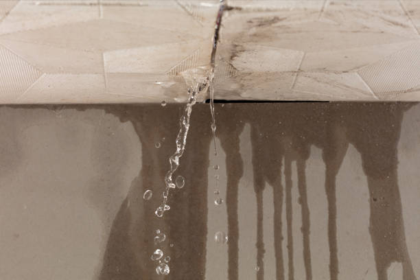Professional Sewage Cleanup technician working in Huntington, MA